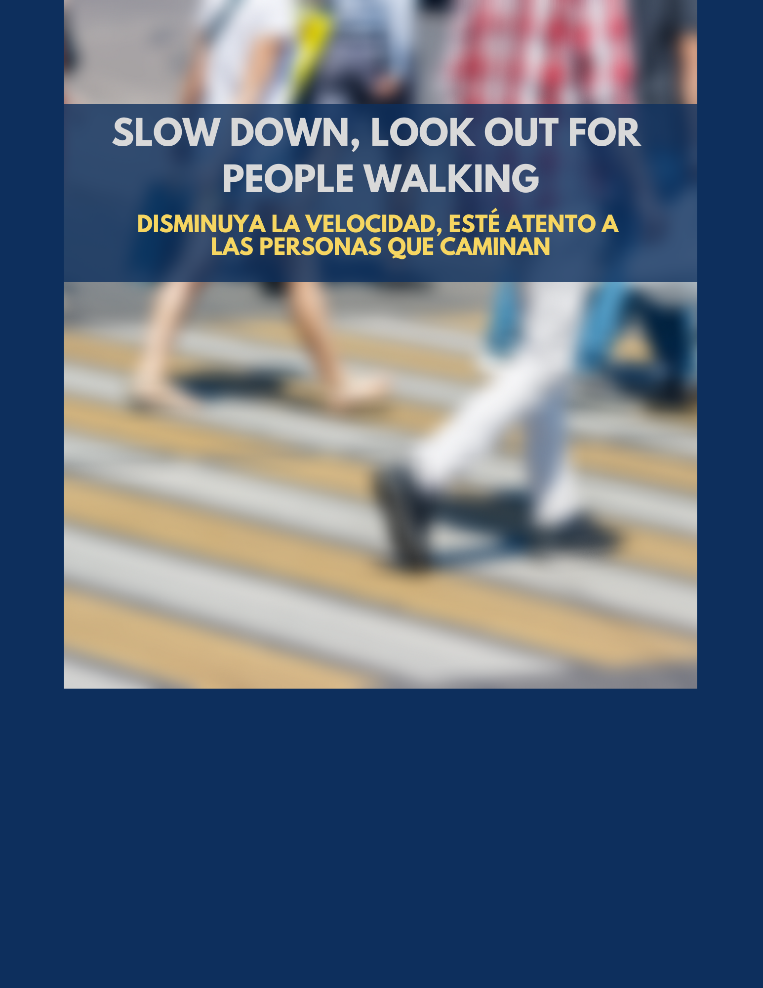 September Pedestrian Safety Wedsite