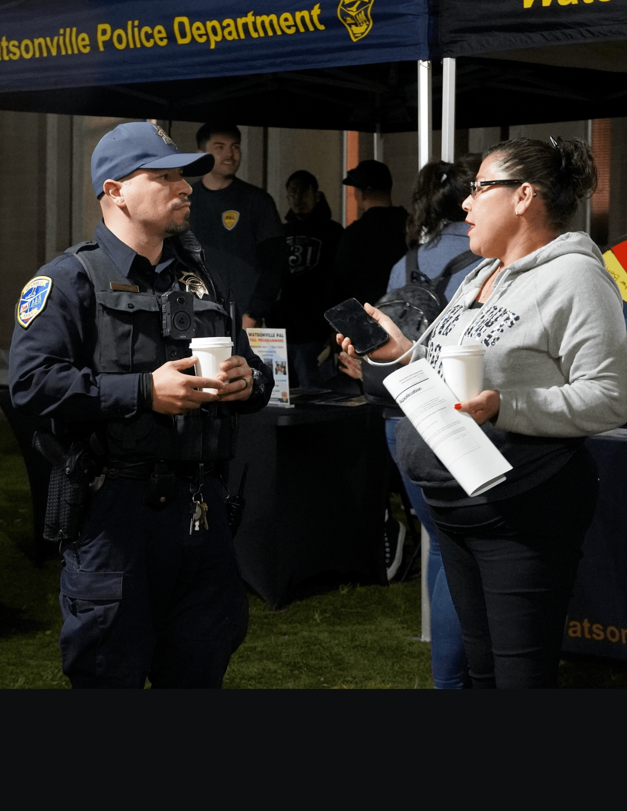 April Coffee with a Cop