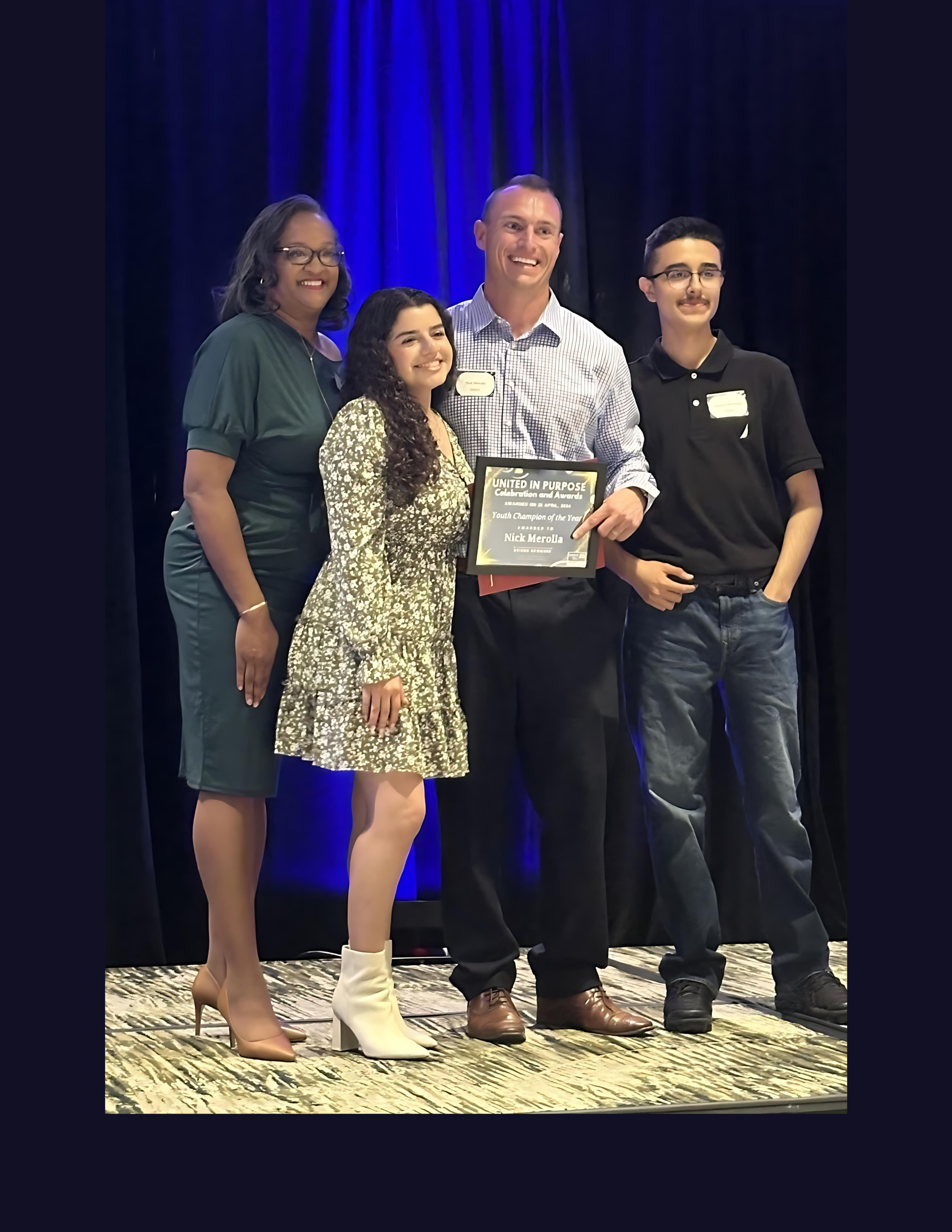 Nick M receives award web template 