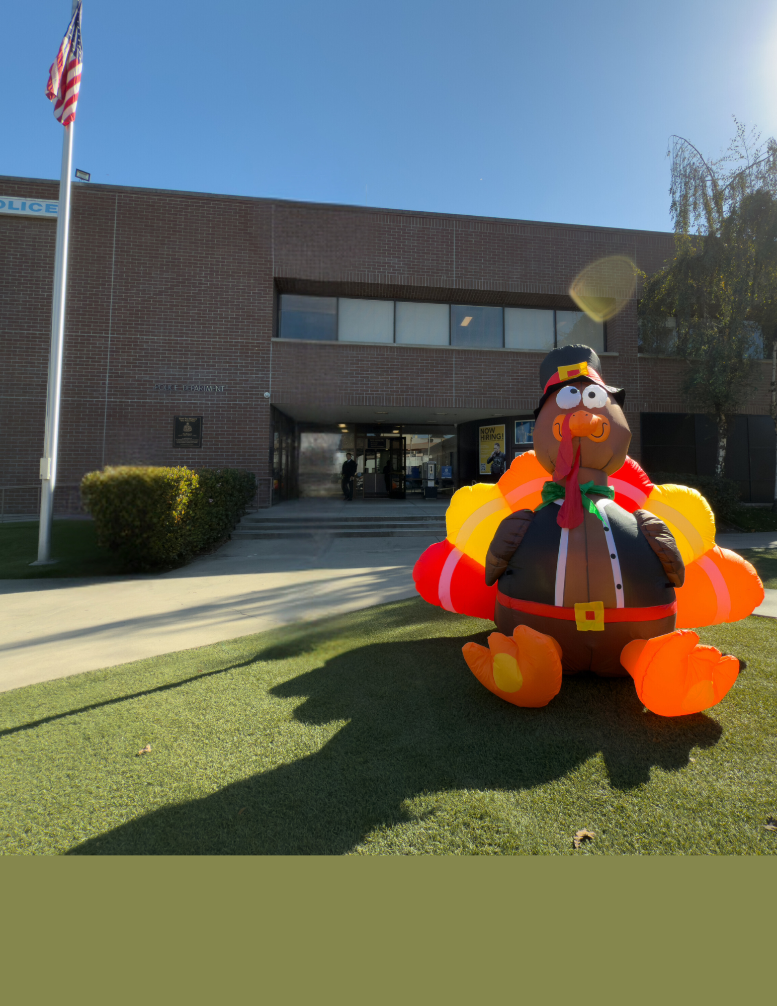 Thanksgiving Lobby Closures Web Template 