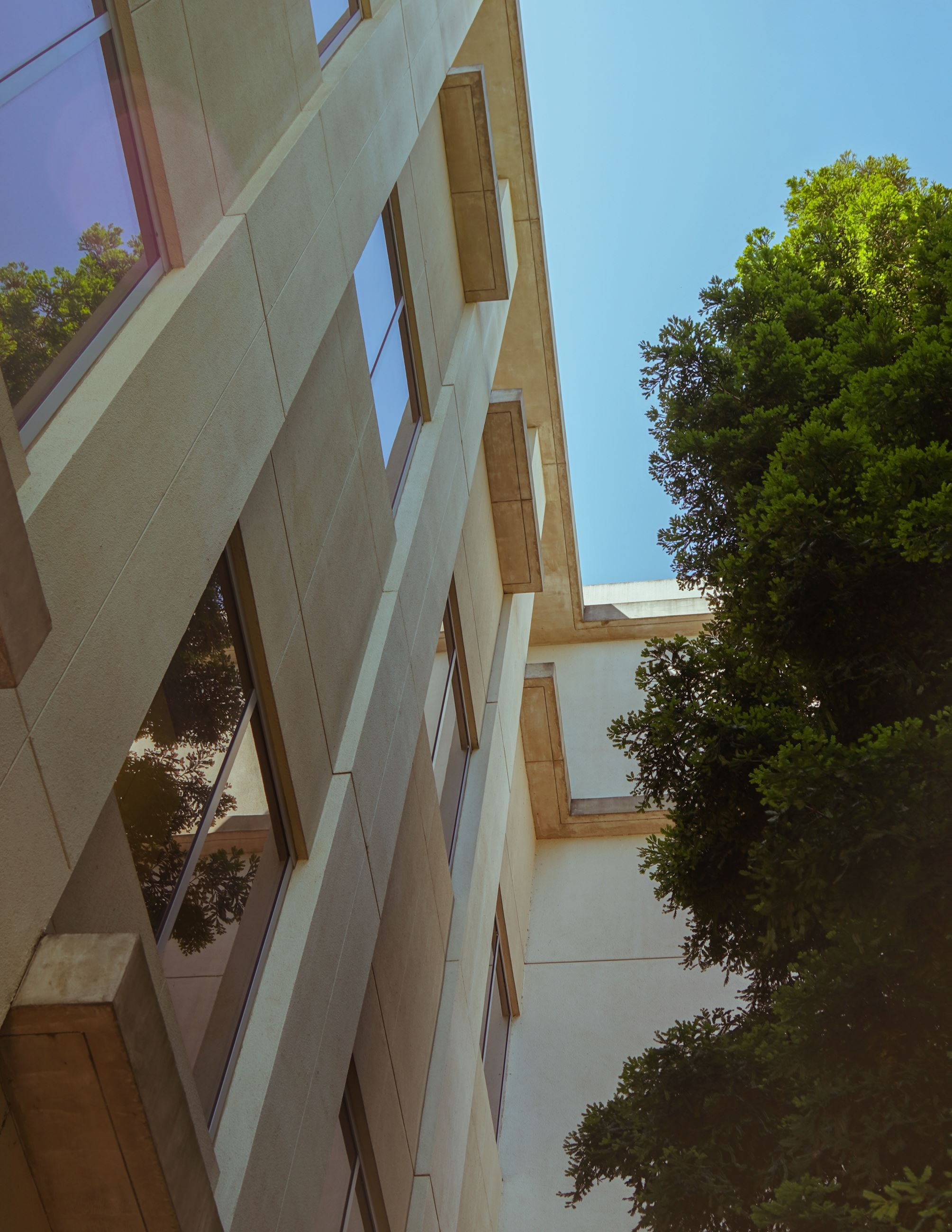Looking up - Civic Plaza Building 