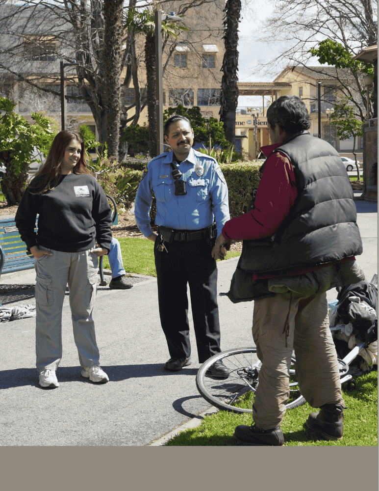 WPD and CAB offering services to unhoused person