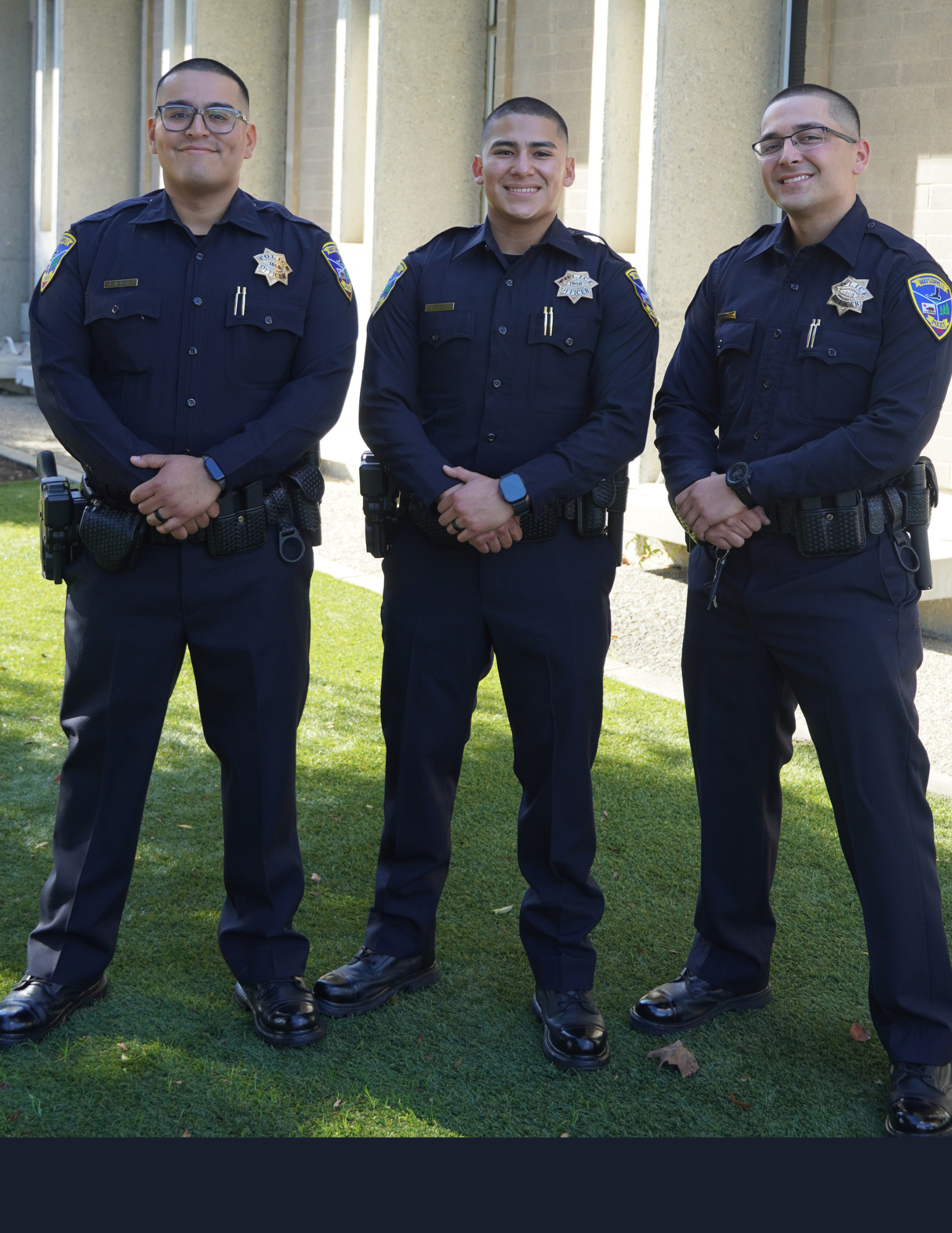 Three new WPD Officers 