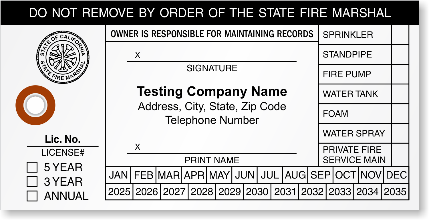 california-sprinkler-inspection-tag-tg-3041