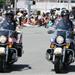 Police Officers Ride Motorcycles